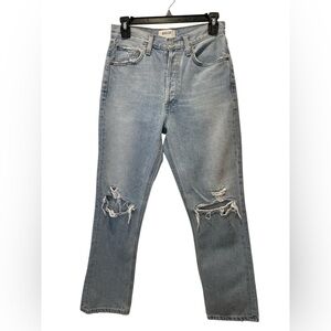 Agolde Riley High Rise straight crop size 26